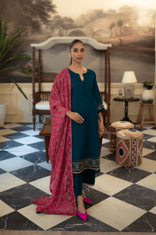 Azall Ocean — The Chikankari Edit, image 1