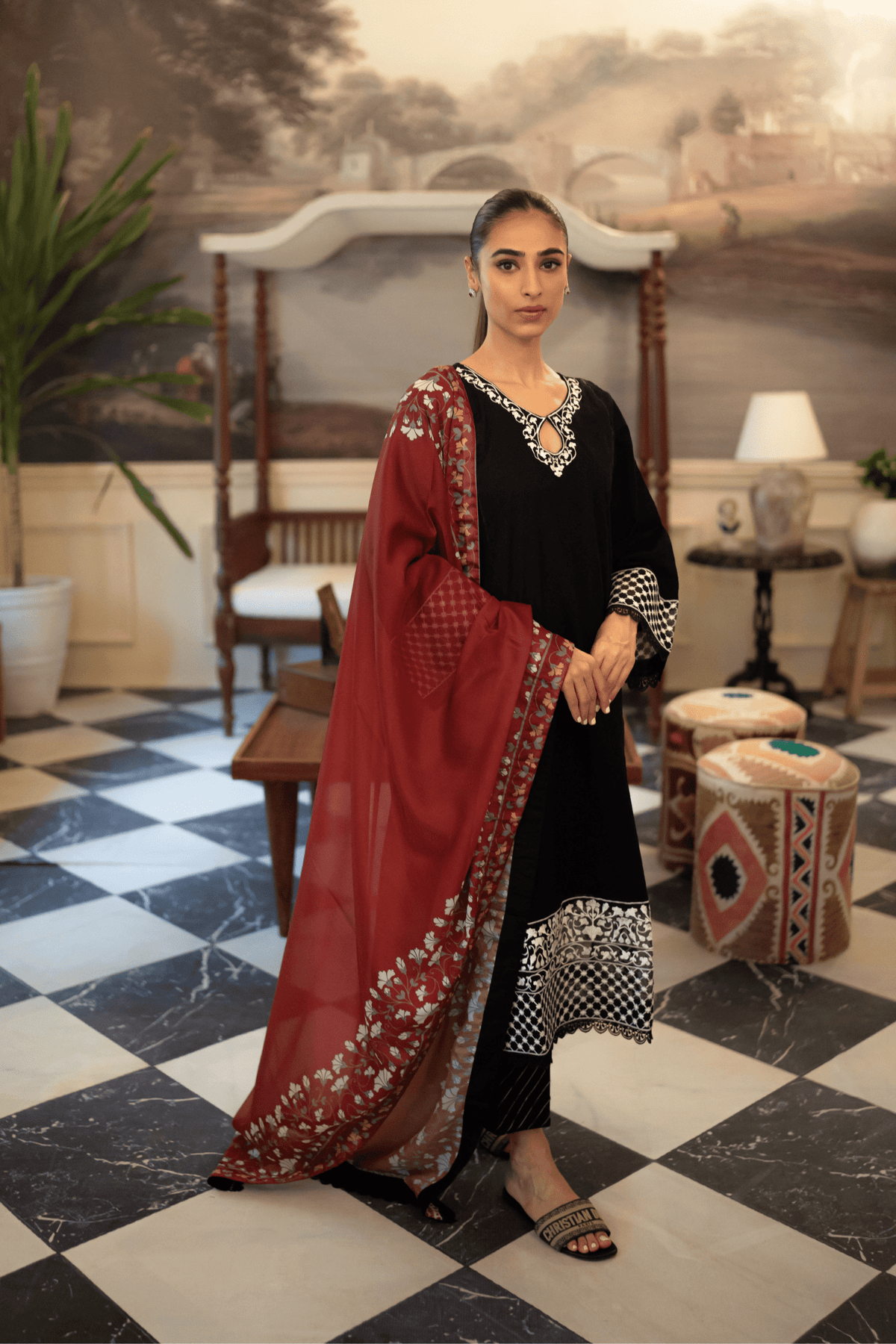 Azall Riha — The Chikankari Edit, image 1